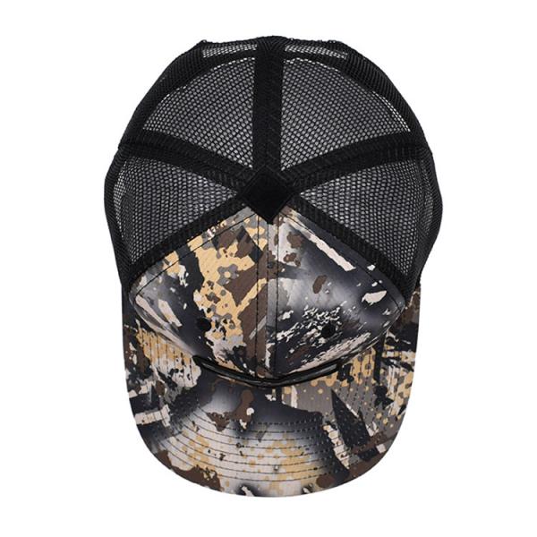 BSCI 6 Painel Papai Chapéu Camo Sport Gorras Outdoor Clássico Mens Trucker Cap