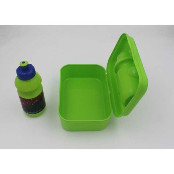 PP Plastic Lunch Boxes For Kids With Sport Water Bottle / BPA Free Lunch Containers