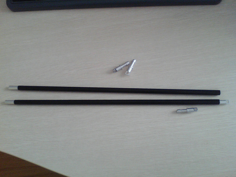 8.5 mm Aluminum Tent Pole Low Plasticity With Mill Finish Surface
