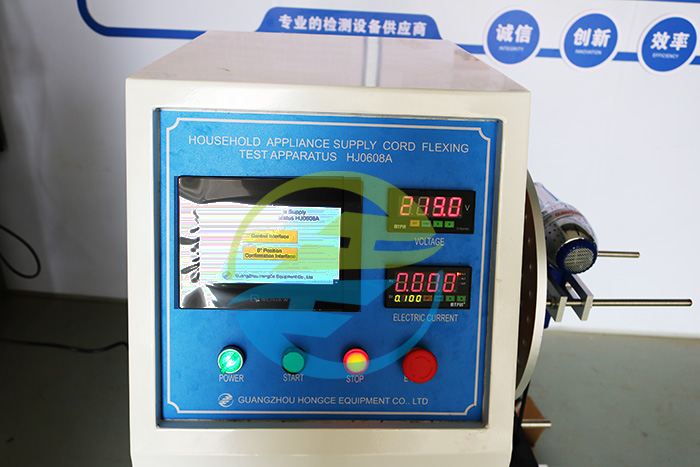 Устройство испытания гибкости шнура для подачи бытовой техники HJ0608A Профессиональное оборудование для испытания бытовой техники