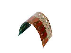 Placa de circuito impreso flexible multicapa FPC de cobre de 1OZ de 0,25 mm para