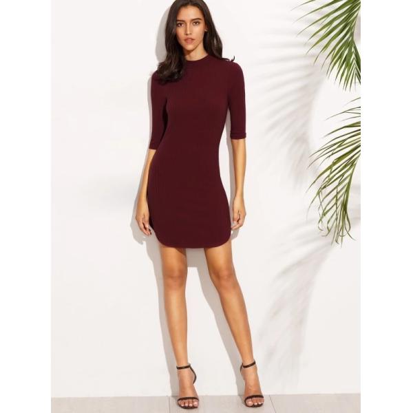 Платье женщин футболки Бодыкон оптовых женщин моды сексуальное мини