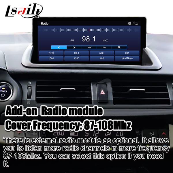 Lsailt Lexus Video Interface для CT200h 2017-2021 GX LX ES LS...включает CarPlay, Android Auto, Spotify