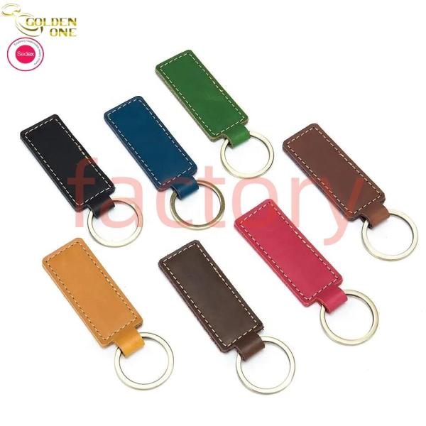 Vente chaude chaussure hommes veritable vachette premium veritable animal lettres metal porte-cles