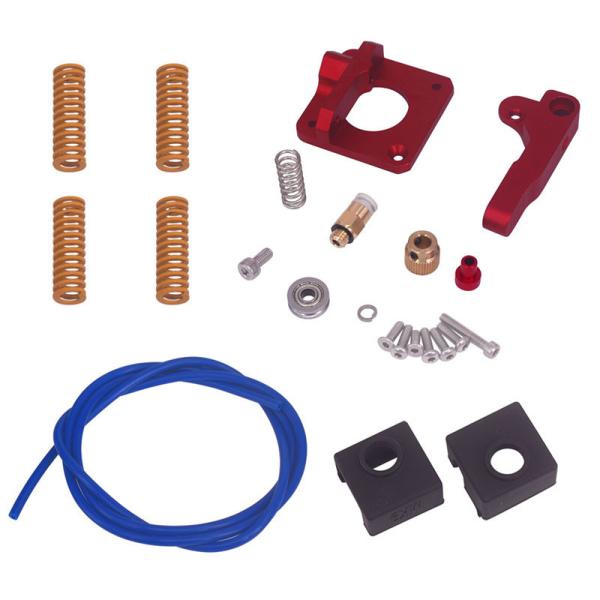 Ender-3 Upgraded 3D Print Head Extruder + Spring + Mk8 Silicone Sleeve + PTFE Tube