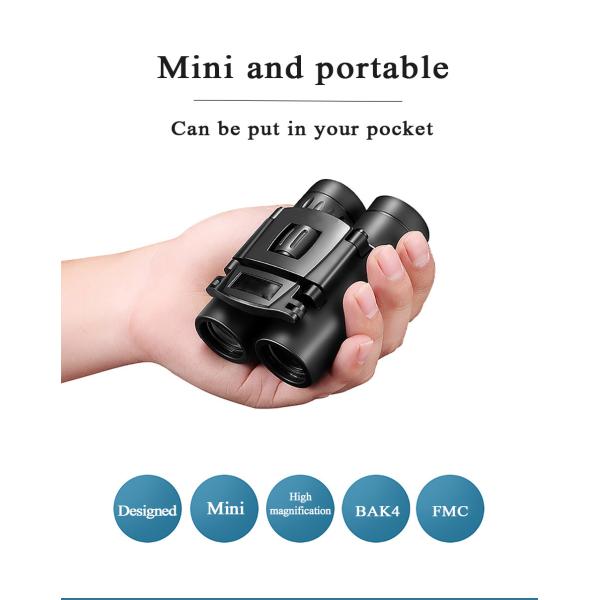 500X25 50000M Long Range Kids Binoculars Telescope Portable Zoom HD Low Light