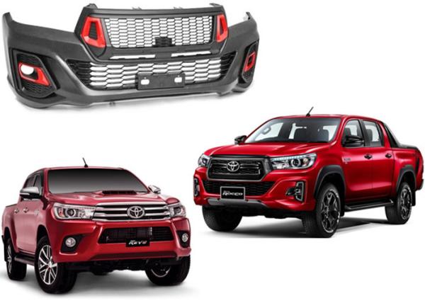 Replacement Body Kits TRD Style Upgrade Facelift Distributor For Toyota Hilux Revo And Rocco