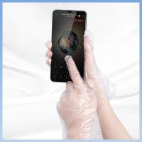 Non irritant Inutile Gants PE transparents jetables Gants de service alimentaire poly