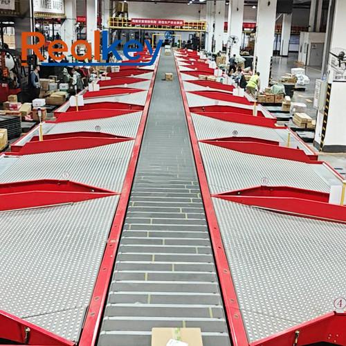 Express Delivery Industry Conveyor Sortation Systems Mail And Parcel Sorter 8000p/H