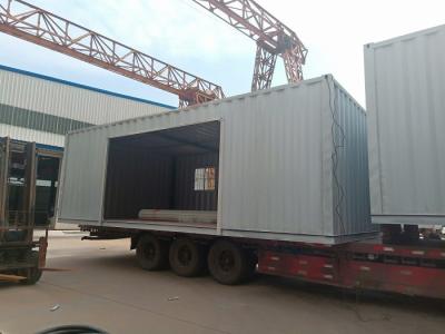 Fire Proof Prefab Steel Garage For 3 Car Welded H Section Grade 10.9 Intensive Bolt