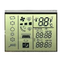 3.0 V Réflecteur positif TN Segment LCD Conditionneur à distance Contrôle de température