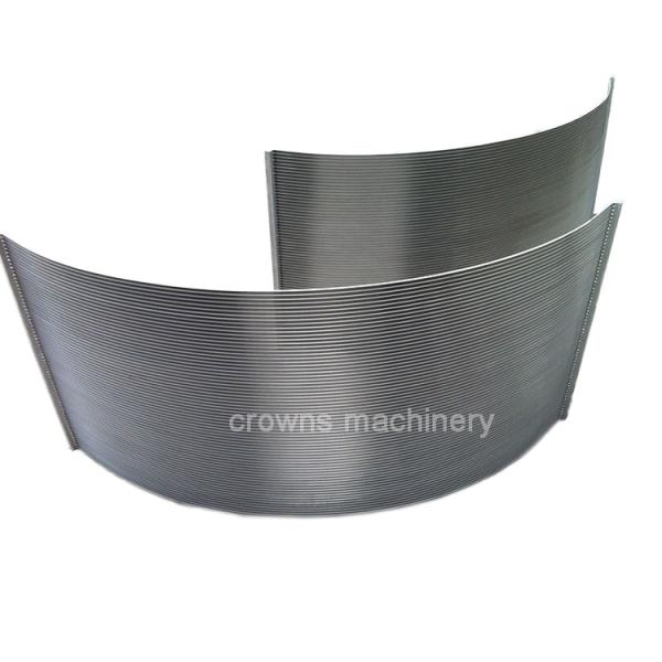 Stainless Steel Wedge Wire DSM Screen Sieve Bend Screen Filter for Mining