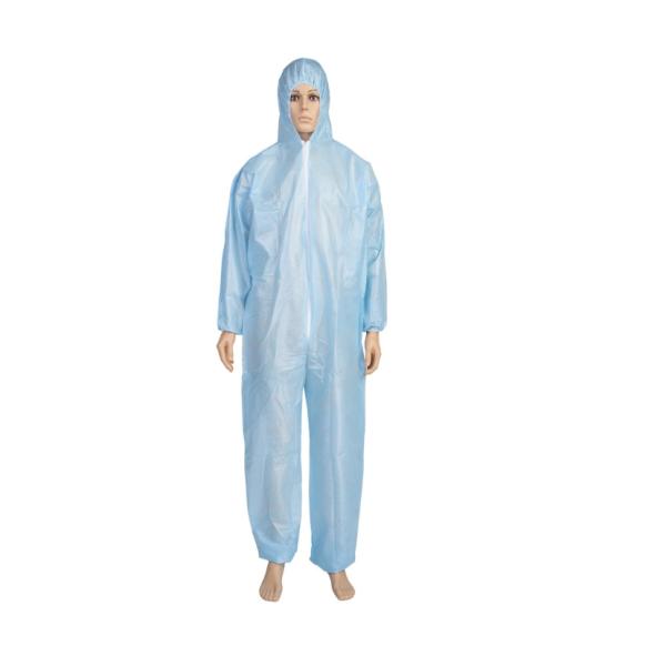 FDA Food Processing Durable Unisex Medical Protective Coverall