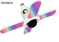 Ampoule sans fil de l'ampoule 3300Lm Bluetooth de musique de PVC 40W Bluetooth d'ABS pour la pièce