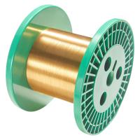 Fil ultrafin de diamètre 0,01 mm Fil de tungstène plaqué or Pour les applications électroniques et semi-conducteurs
