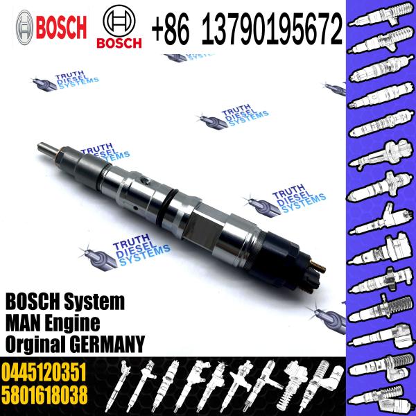 Common Rail Fuel Injector 0445120349 0445120350 0445120351 Diesel Engine Injector 5801618038 For Bosh