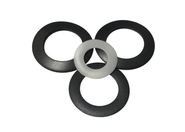 15MPa PTFE Ring Gasket, fibra do carbono encheu a espessura 0.60mm do disco de PTFE