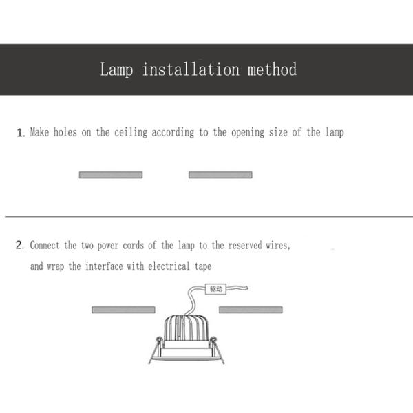 Halogen 10W Diode Interior Spot Lighting LED Sources Semiconductor