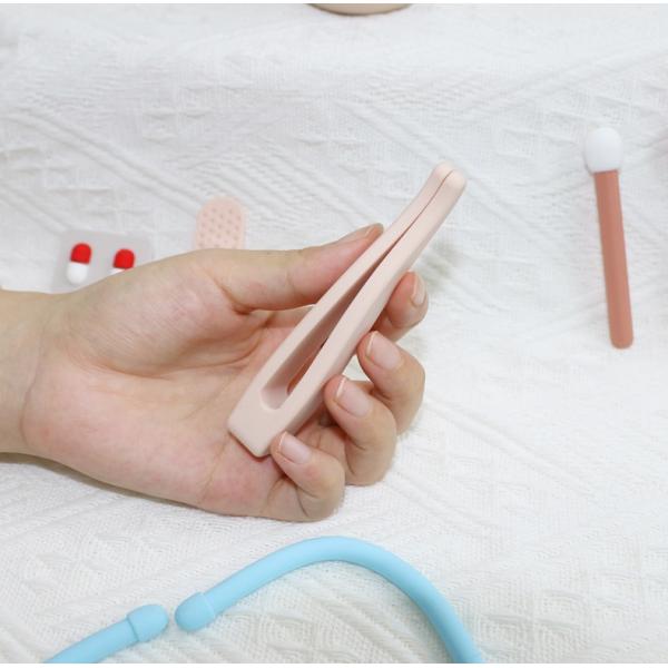 ODM Baby Silicone Toys Eco-Friendly MOQ 100 BPA Free Kids Silicone Doctor Kit