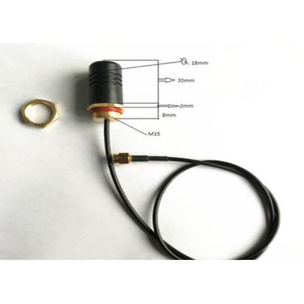 gain en caoutchouc droit de l'antenne 1dbi de canard de mini vis tronquée de 2.4ghz Wifi imperméable