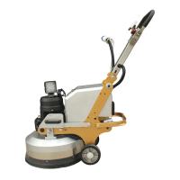 terraço da taxa 0-1250rpm da auto-rotação da máquina de moedura de 220V Gound