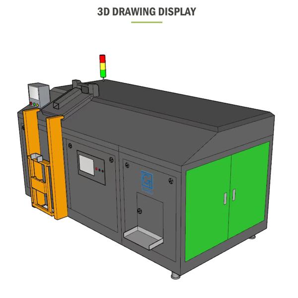 Microbial Fermentation Waste Converter Machine Composting Food Waste Commercial