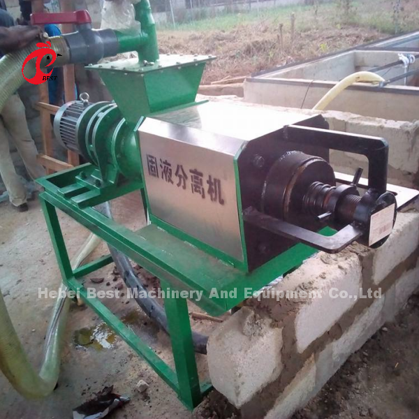 Recycled Poultry Farm Manure Dryer Machine Animal Fecal Solid Liquid Separator Rose