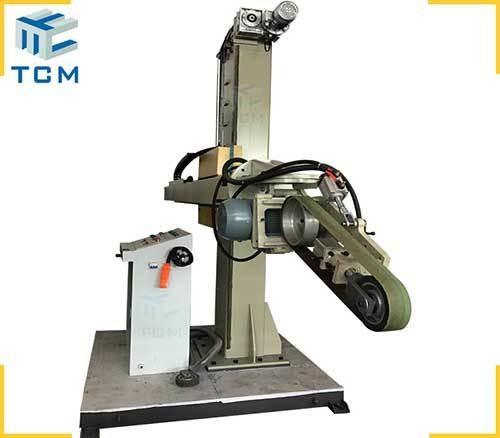 Tank Shell Surface Welded Polishing Grinding Machine 6 ~ 12m2/H Flat Surface Polishing