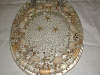 poly-resin toilet seat cover,decor toilet seat,tranparent toilet seat