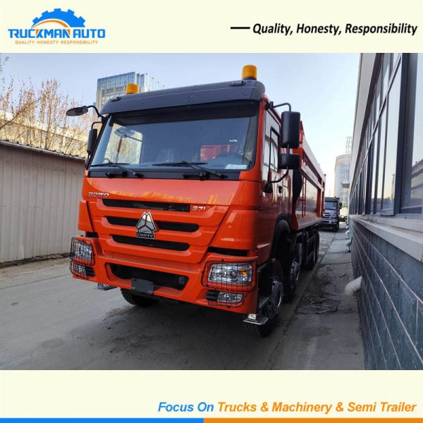 Reliable 371HP 25CBM SINOTRUK HOWO Dumper Truck For Ghana