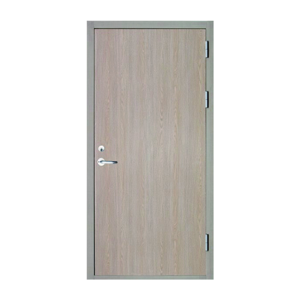 Interior Commercial Residential Design Rated Wood Door Steel Exit Proof Fire Door Office Building School for House