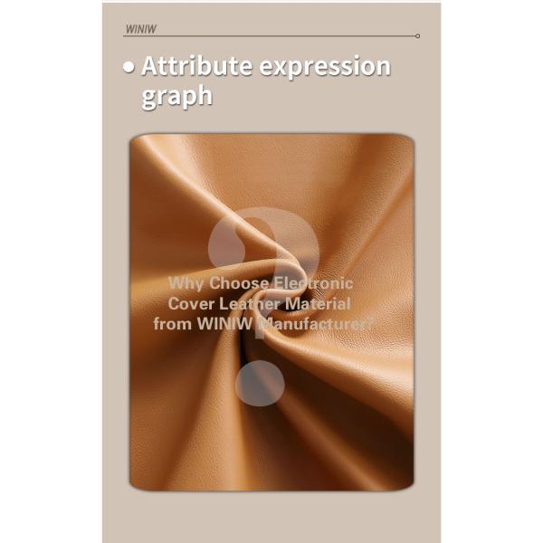 0.4mm Hydrolysis Resistance Pu Leatherette Material For Tech Accessories