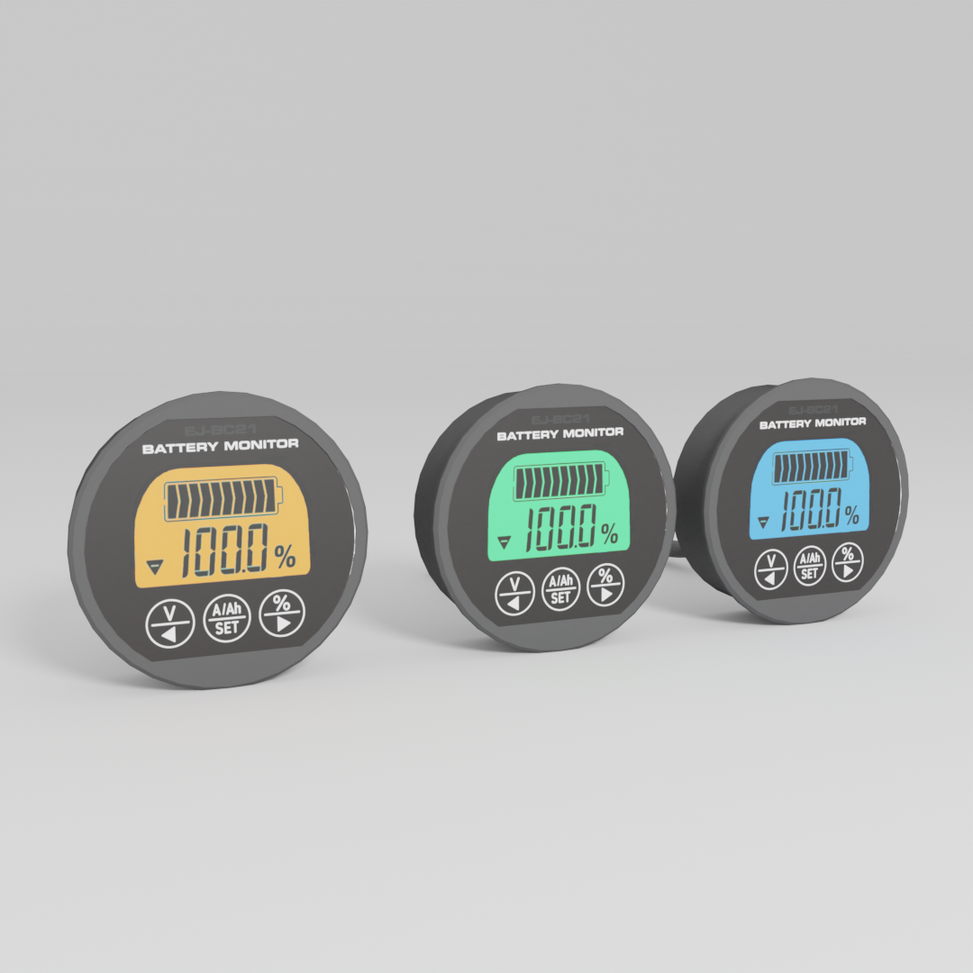 500A Smart Shunt Battery Monitor Heavy Duty LCD Battery Capacity Tester For Yacht