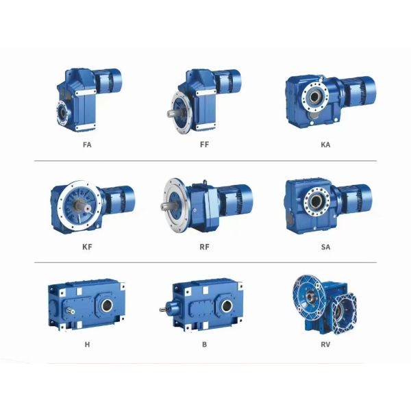 79 Kilowatt 90 Degree High Efficiency Helical Bevel Gearbox Reducer Gear Motor for Industrial Machinery