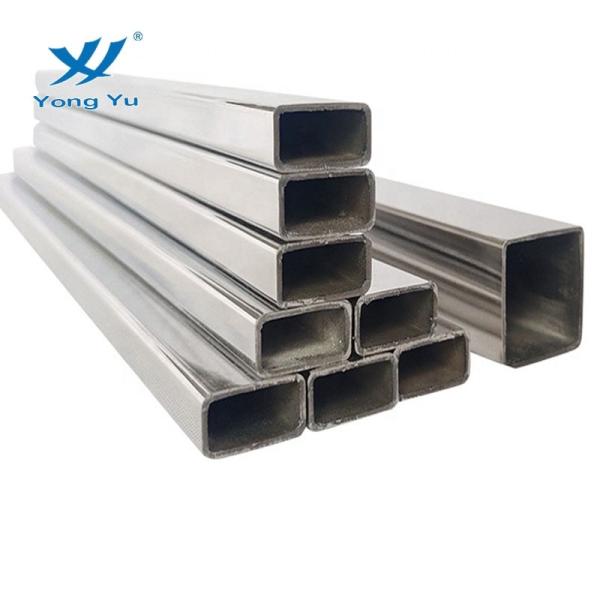 Rectangular Welded 304 Stainless Steel Pipe 2 Inch Aisi 304 Tube