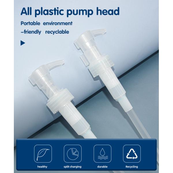 33-410 Todas las bombas de loción de plástico reciclaje cuidado de la piel sostenible embalaje UKAP10