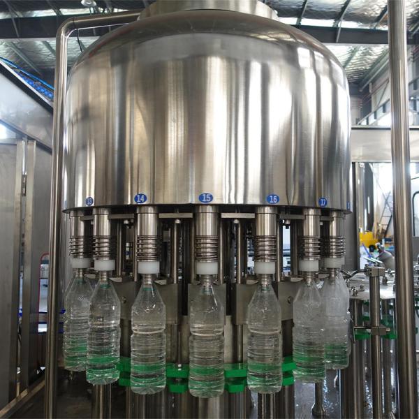 200-1500ml Full Automatic 3 in 1 Plastic Bottle Pure Mineral Water Filling Line Water Filling Machine