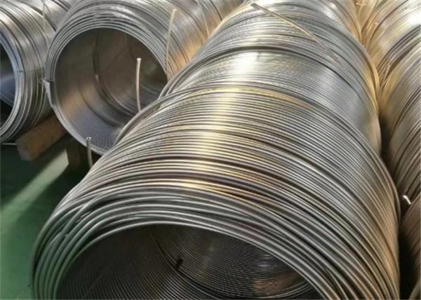 ASTM A269 1/4 3/8 tubo de aço inoxidável da bobina 316L