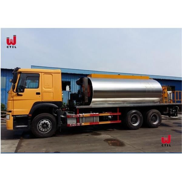 Тележка тележки 16t раздатчика асфальта евро 4 нагревая распыляя