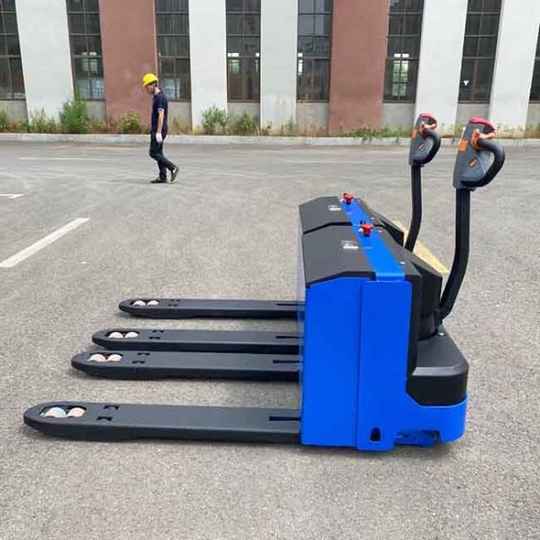 Pollution Free Walking Pallet Jack 2000kg 2T Electric Pallet Jack Lift