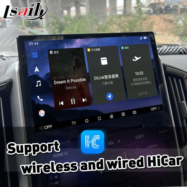 Lsailt Carplay Interface for 2018-2022 Toyota Land Cruiser LC 200 GXR GX-R LC200 FST Host Radio