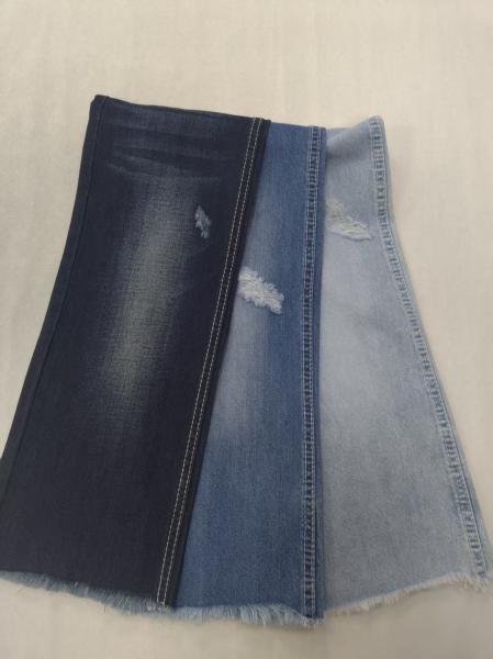 8.3oz No elastic Cotton Polyester DARK BLUE 180cm Denim fabric for wholesale Denim 12+12*16 JSD3104-1