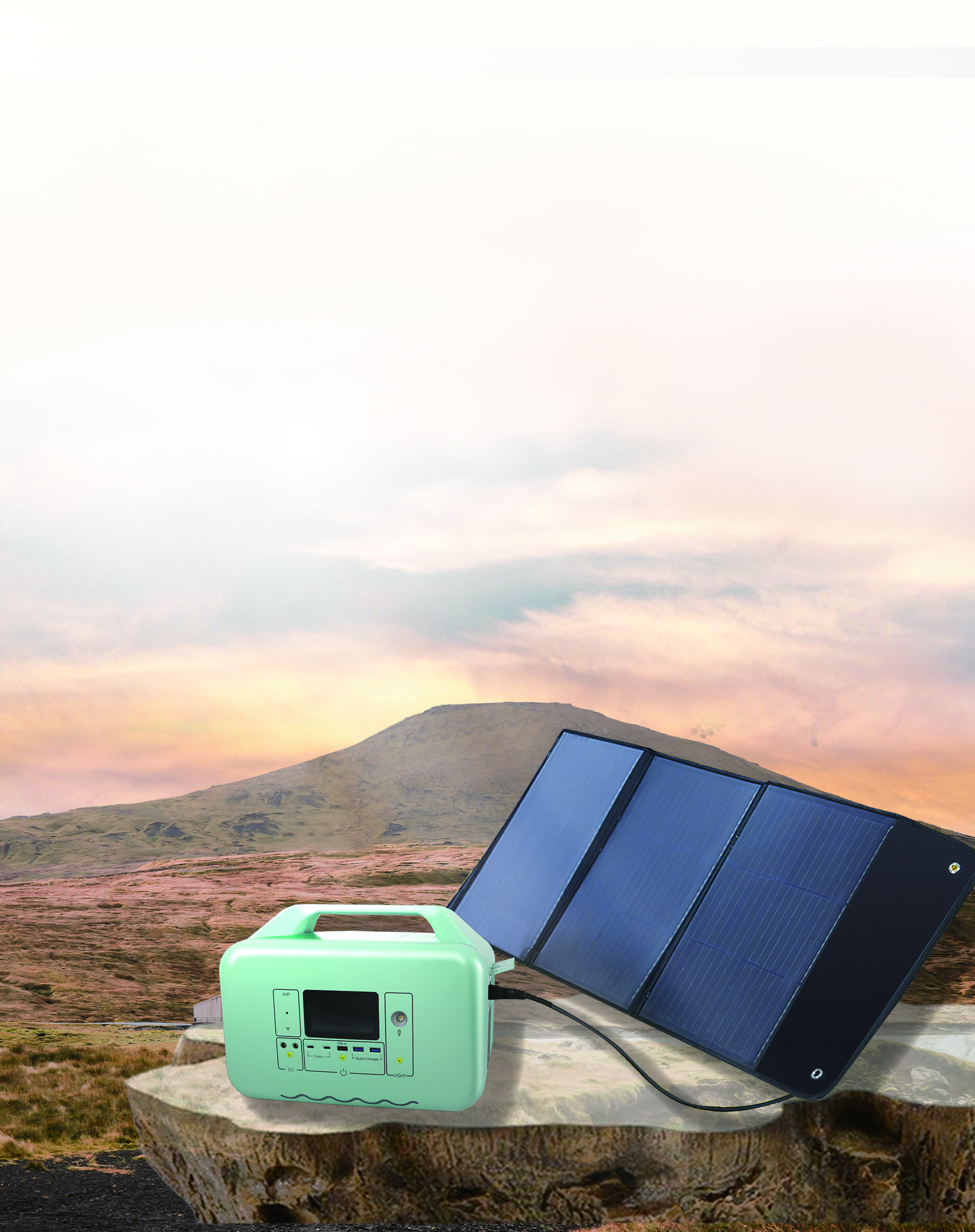 Домашний генератор электростанции 220V накопления энергии 600W резервный портативный