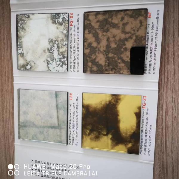 Современное закаленное стекло Ванное зеркало Гостиница Антикварное стеновое зеркало