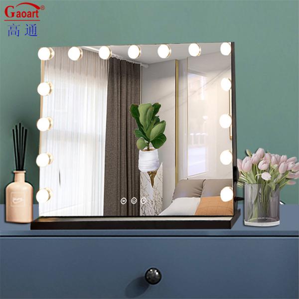 Extra LOGO Original Maquiagem Choro Negro Maquiagem Full Wall Light Led Home Decor Hollywood Com Iluminação Espelho