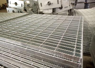 Anti Slip Mild steel Steel Bar Grating / Q235 A36 SS304 Stainless Steel Floor Grating