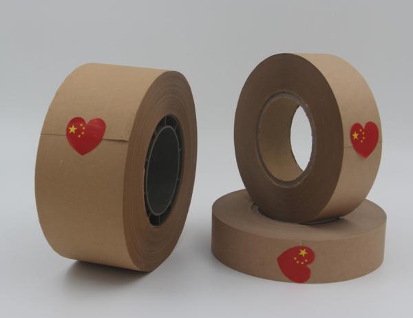 Fast Delivery Brown Kraft Paper Strapping Tape / Banding Tape  For  Strapping Machine