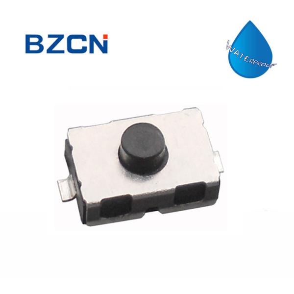 Waterproof 12 Volt Normally Closed Tactile Switch , Mini Push Button Switch