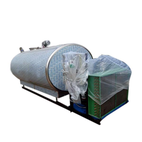 Agitator Speed 36r/Min 1000 Litre Milk Tank For Raw Milk Cooling