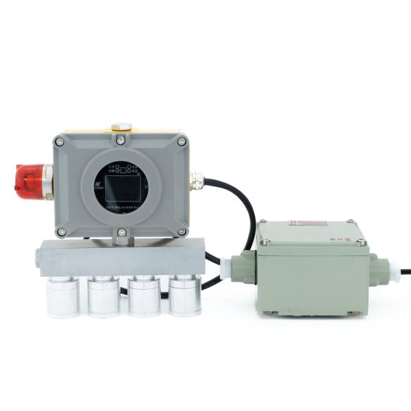 4-20 MA Output Wall Mounted Gas Alarm Detector For Toxic Combustible Gases Monitoring
